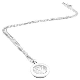 Chopard Happy Diamonds Halskette. Silber