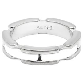Chanel Ultra Ring aus Weißgold und weißer Keramik Größe 49 Silber