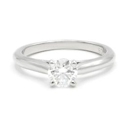 Cartier ring, ‘Solitaire 1895’ model. Silvery