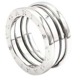 Anel "B Zero 1" Bulgari Prata