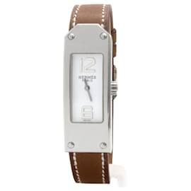 Hermès Hermes watch model Kelly II. Silvery