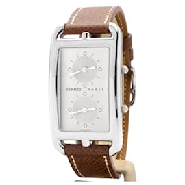 Cape Cod CC3.510 Dual Time Uhr von Hermès. Silber