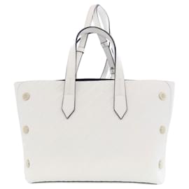 Givenchy-Givenchy White Leather Handbag-White