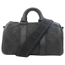 Louis Vuitton-Louis Vuitton M20900 Keepall Bandouliere 25 Handbag-Black