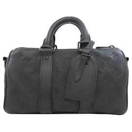 Louis Vuitton-Louis Vuitton M20900 Keepall Bandouliere 25 Handbag-Black