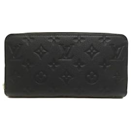 Louis Vuitton-Louis Vuitton M61864 Zippy Wallet-Black