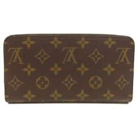 Louis Vuitton-Louis Vuitton M41895 Zippy Wallet-Fuschia,Monogram