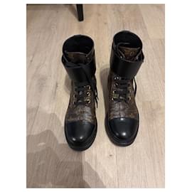 Louis Vuitton-Ankle Boots-Brown