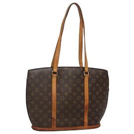 LOUIS VUITTON Borsa Tote Babylone Monogram M51102 LV Auth 128722 Monogramma