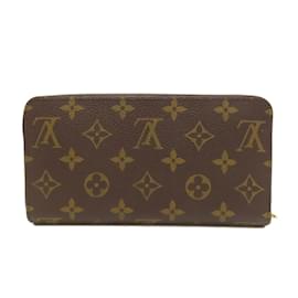 Louis Vuitton-Louis Vuitton Monogram Zippy Wallet-Red,Monogram
