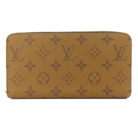 Louis Vuitton-Louis Vuitton Zippy Wallet in Monogram Reverse-Brown,Monogram
