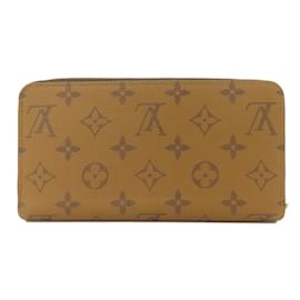 Louis Vuitton-Louis Vuitton Zippy Wallet in Monogram Reverse-Brown,Monogram