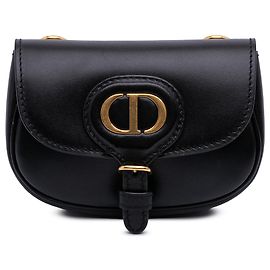 Dior Bobby Crossbody en Micro Cuir Noir Noir