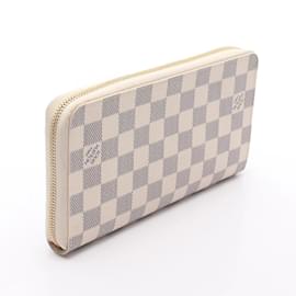 Louis Vuitton-Louis Vuitton Zippy Organizer Round Long Wallet-White