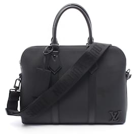 Louis Vuitton-Louis Vuitton Take Off Briefcase Bag-Black