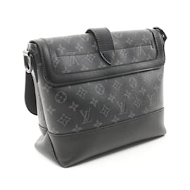Louis Vuitton-Louis Vuitton Saumur Messenger Shoulder Bag-Black
