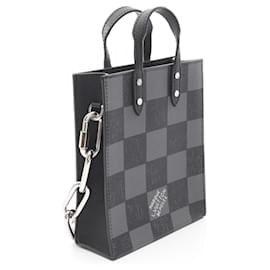 Louis Vuitton-Louis Vuitton Sac Plat XS Handbag-Black