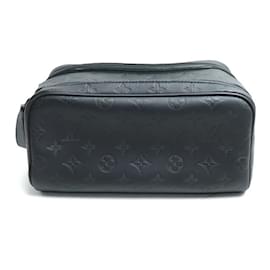 Louis Vuitton-Louis Vuitton Monogram Shadow Clutch Bag-Black