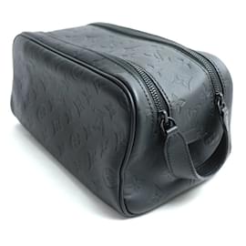 Louis Vuitton-Louis Vuitton Monogram Shadow Clutch Bag-Black