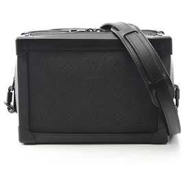 Borsa a Spalla Soft Trunk Louis Vuitton Nero