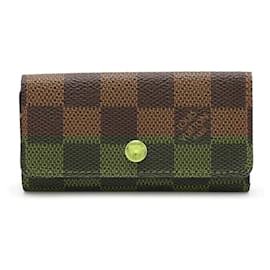 Louis Vuitton-Louis Vuitton Damier Multiclés 4 Key Case N62631-Brown