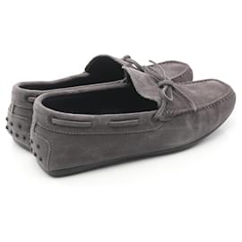 Tod's-Tod's Casual Shoes Suede Shoes-Brown,Grey