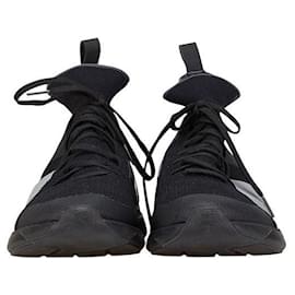 Dior-Dior Homme Logo Fabric High-top Sneaker-Black