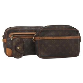 LOUIS VUITTON Pochette Monogram 3Set LV Auth bs27528 Monogramme