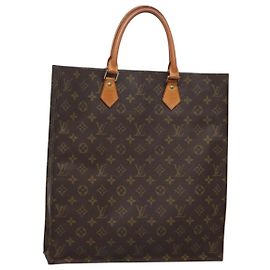 LOUIS VUITTON Bolsa Sac Plat Monogram M51140 LV Auth 128308 Monograma