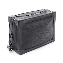 Louis Vuitton-Louis Vuitton Soft Trunk Shoulder Bag-Black
