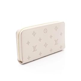 Louis Vuitton-Louis Vuitton Monogram Empreinte Long Wallet-Beige