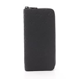 Louis Vuitton-Louis Vuitton Taurillon Leather Long Wallet-Black