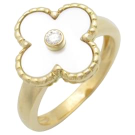 Van Cleef & Arpels-Bague Vintage Alhambra de Van Cleef & Arpels-Jaune