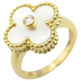 Van Cleef & Arpels-Bague Vintage Alhambra de Van Cleef & Arpels-Jaune