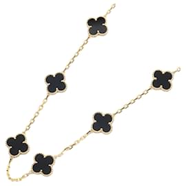 Van Cleef & Arpels-Collier Vintage Alhambra de Van Cleef & Arpels-Jaune