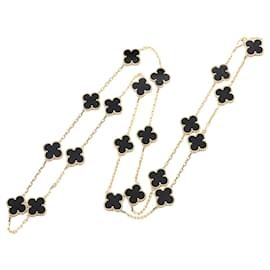 Van Cleef & Arpels-Collier Vintage Alhambra de Van Cleef & Arpels-Jaune