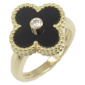 Van Cleef & Arpels-Bague Vintage Alhambra Van Cleef & Arpels-Doré,Autre