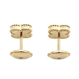 Van Cleef & Arpels-Boucles d'oreilles Sweet Alhambra de Van Cleef & Arpels-Doré