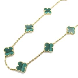 Van Cleef & Arpels-Collier Vintage Alhambra de Van Cleef & Arpels-Doré