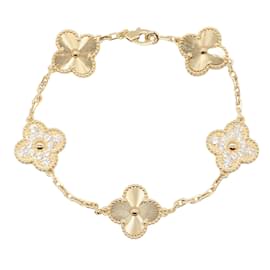 Van Cleef & Arpels-Bracelet Vintage Alhambra 5 Motifs de Van Cleef & Arpels-Doré