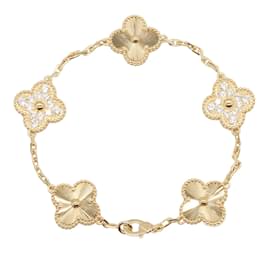 Van Cleef & Arpels-Bracelet Vintage Alhambra 5 Motifs de Van Cleef & Arpels-Doré