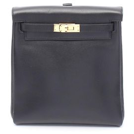 Hermès Hermes Kelly Ad PM Rucksack Schwarz