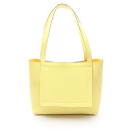 Hermès Cabas Serie 31 Tragetasche Andere Gelb