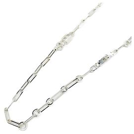 Collana Chaine Hermès Kelly Argento