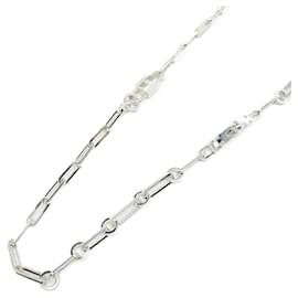 Hermes Hermès Kelly Chaine Necklace Silvery