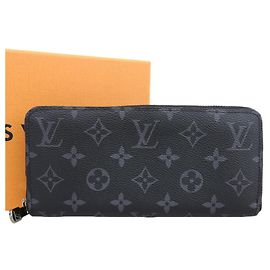 Cartera Zippy Monogram Eclipse Louis Vuitton Monograma