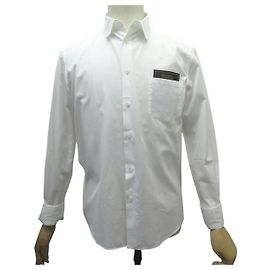 NUEVA CAMISA LOUIS VUITTON DNA STAPLES EDITION HJS40W XS 40 ALGODÓN Blanco