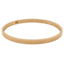 BRACELET BOUCHERON JONC GROS GRAIN QUATRE PM EN OR JAUNE 18K 24.4GR GOLD BANGLE Doré