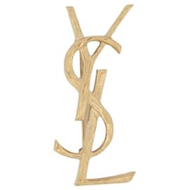 NEUE SAINT LAURENT OPYUM YSL BROSCHE GOLDMETALL 748486Y15008007 Golden