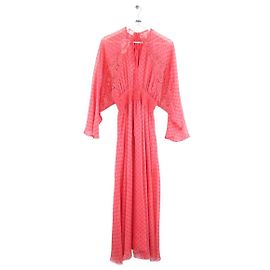 Giambattista Valli Seidenkleid Pink